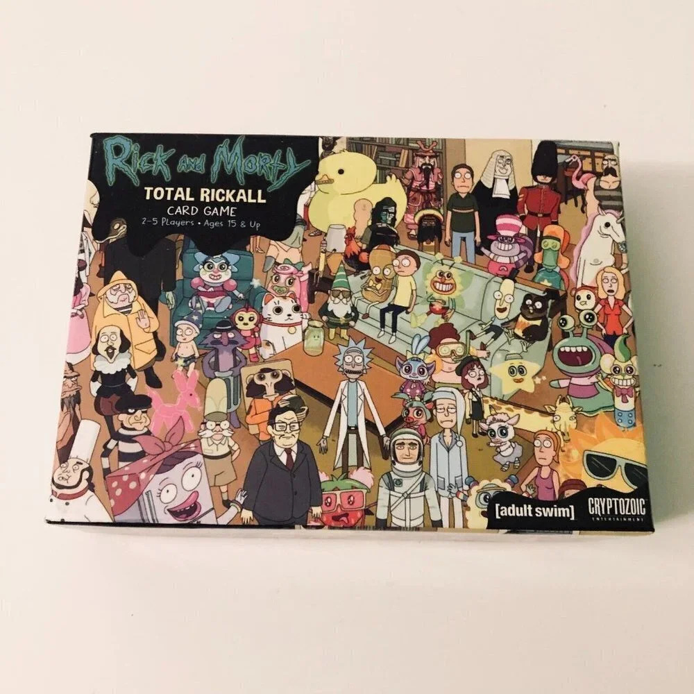 2016 Rick and Morty Total Rickall Card Game